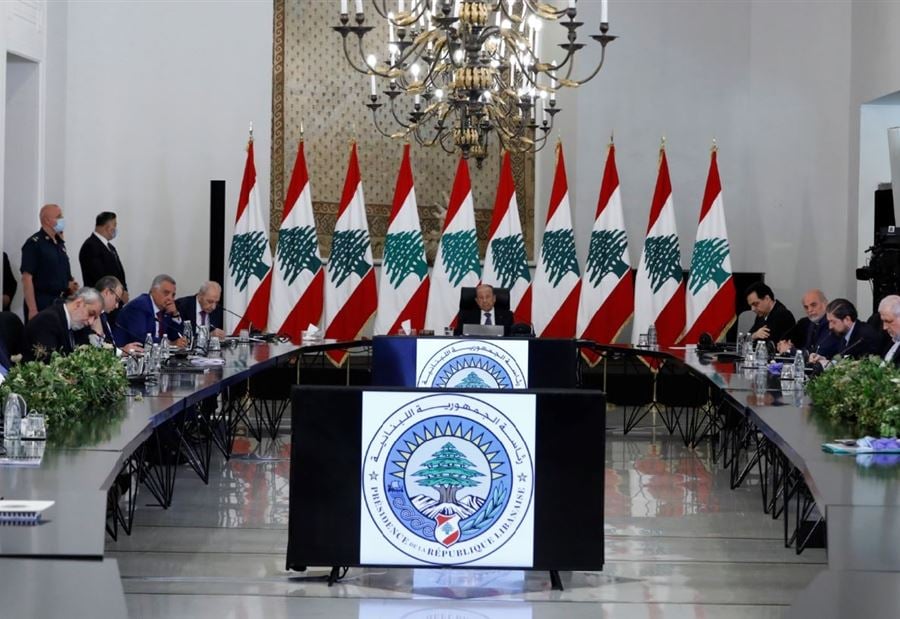 لقاء بعبدا الوطني.. المجتمعون يخرجون ببيان