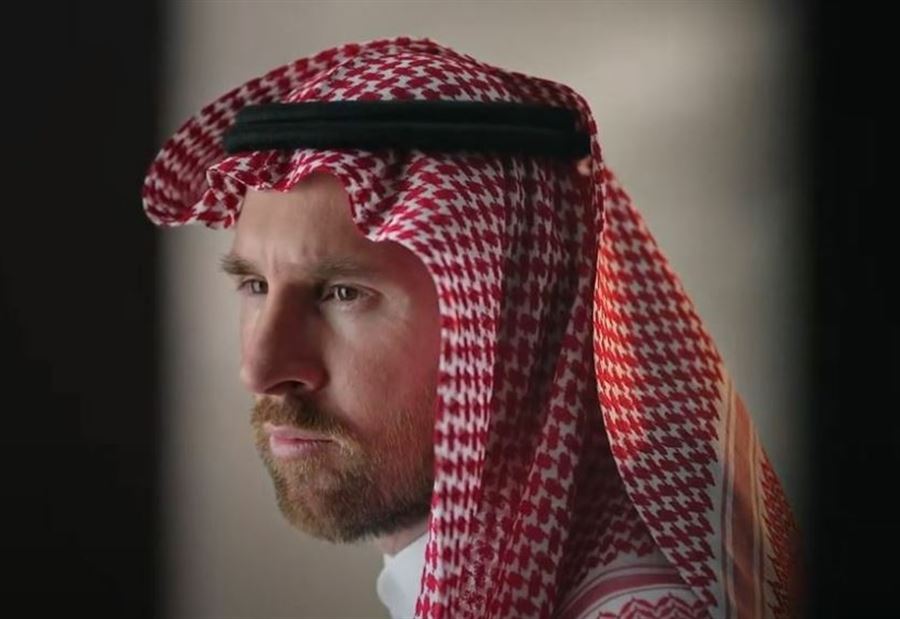 "الشيخ ليونيل ميسي"... نجم الأرجنتين بـ "الشماغ" يُثير تفاعلا كبيرًا! (فيديو)