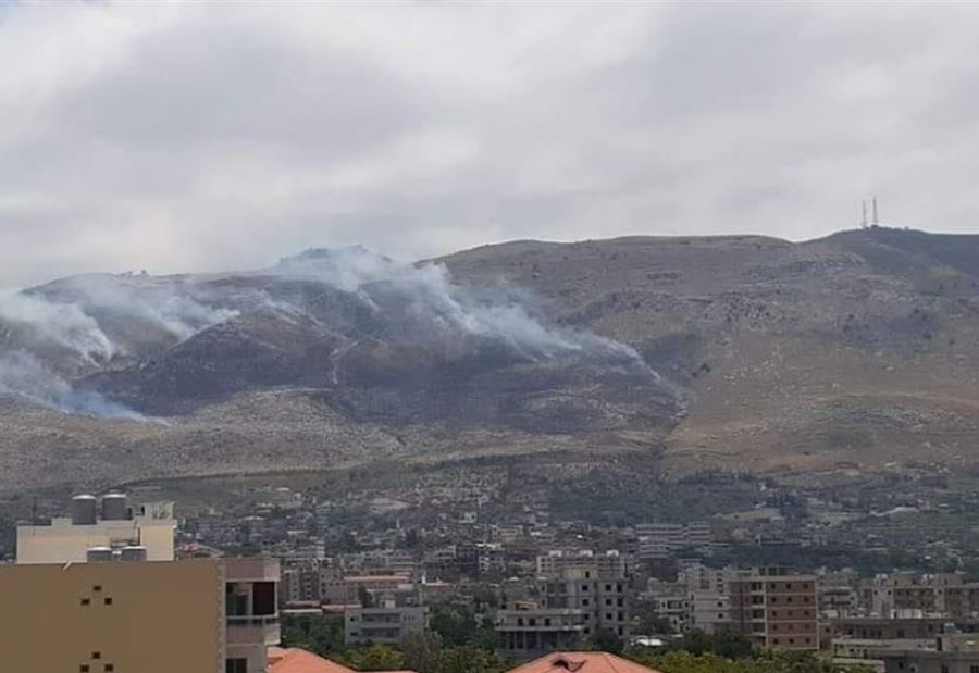 حرائق مفتعلة في شمال لبنان