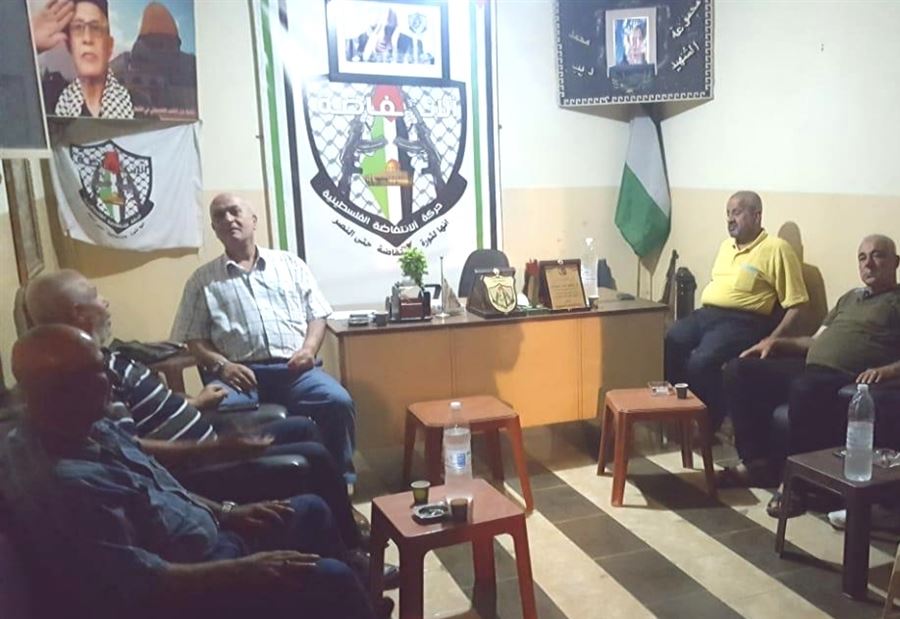 لقاءٌ بين الإنتفاضة الفلسطينية و"فتح" في البداوي  لقاءٌ بين الإنتفاضة الفلسطينية و"فتح" في البداوي