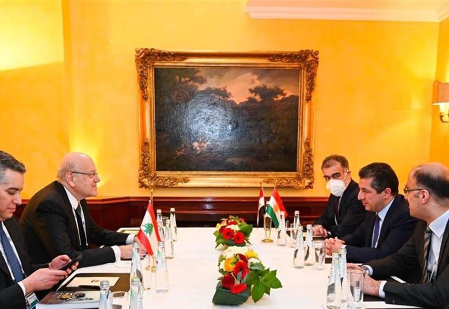 سلسلة إجتماعات لـ ميقاتي اليوم 