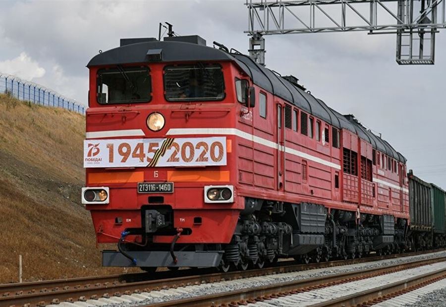 مشروع سكة حديد يصل بين 3 دول آسيوية مشروع سكة حديد يصل بين 3 دول آسيوية