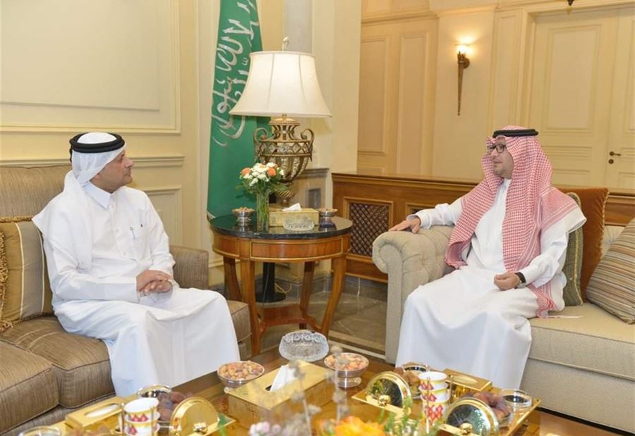 سفير قطر في لبنان بضيافة البخاري