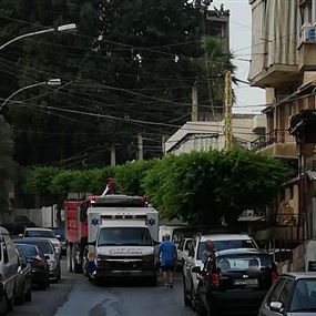 حريق داخل منزل في غادير