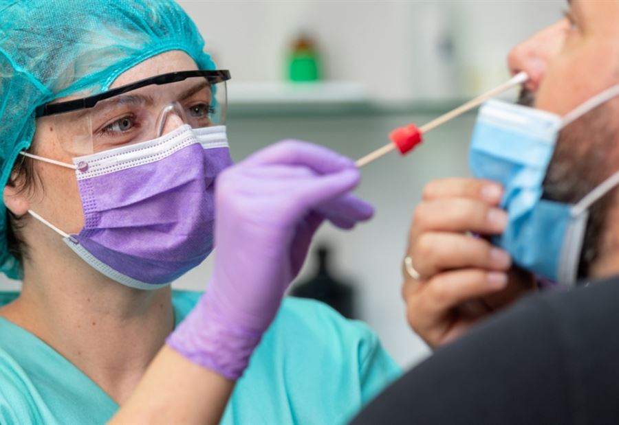 إلغاء فحص الـ pcr لمن تلقوا جرعتين من اللقاح