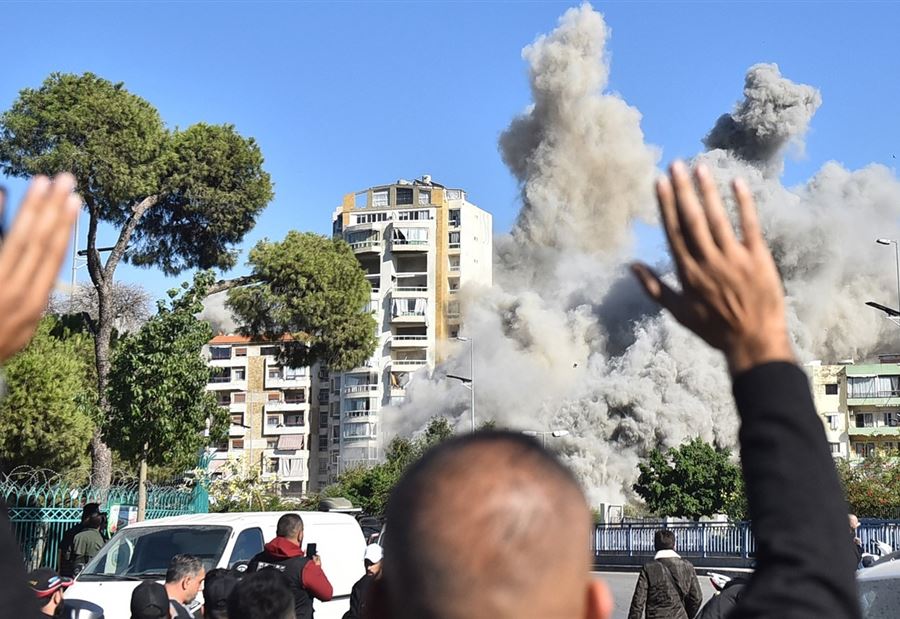 "داخل مباني الضاحية"... إسرائيل تزعم استهداف مقرات قيادة لحزب الله (فيديو) "داخل مباني الضاحية"... إسرائيل تزعم استهداف مقرات قيادة لحزب الله (فيديو)