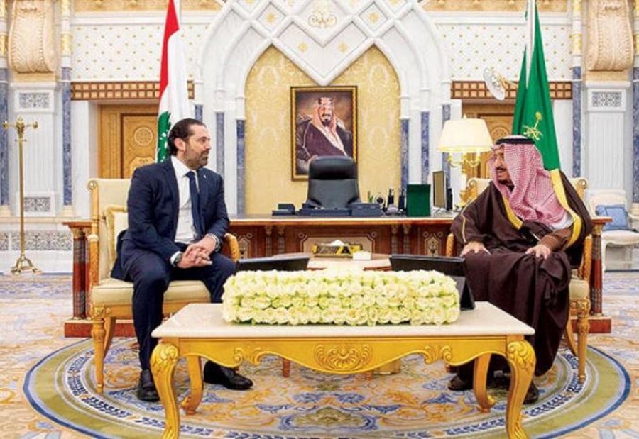 الحريري مرتاح لمحادثاته مع الملك سلمان