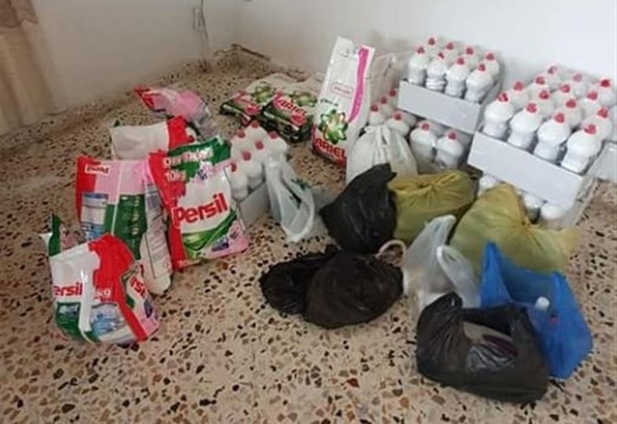بالصور: الجمارك تضبط مواد تنظيف مزوّرة في القليعات 