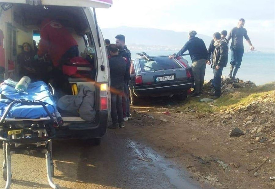 4 جرحى بحادث سير على أوتوستراد  العبده - العريضة