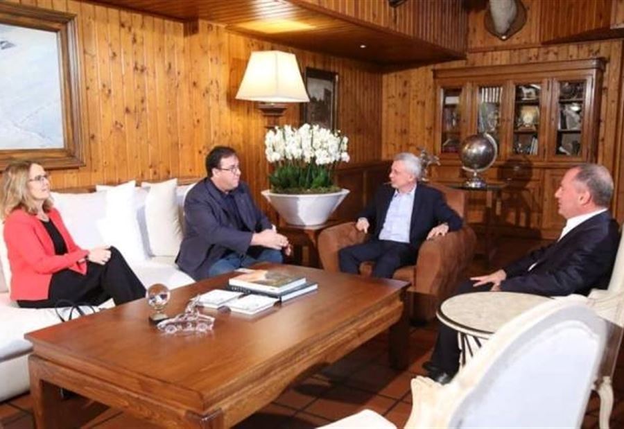 فرنجيه يستقبل السفير الفرنسي في بنشعي