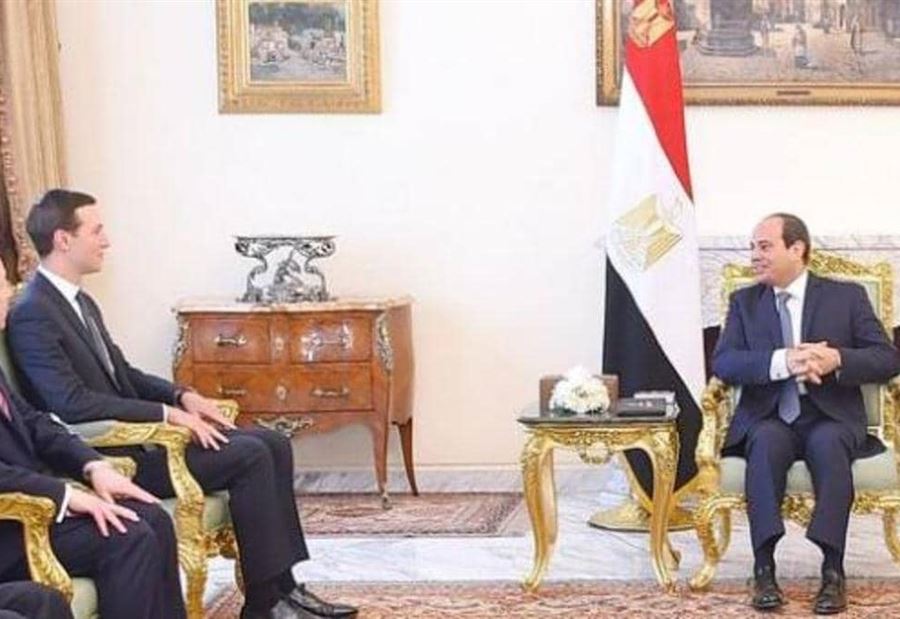 السيسي يلتقي كوشنر: مصر تدعم عملية السلام 