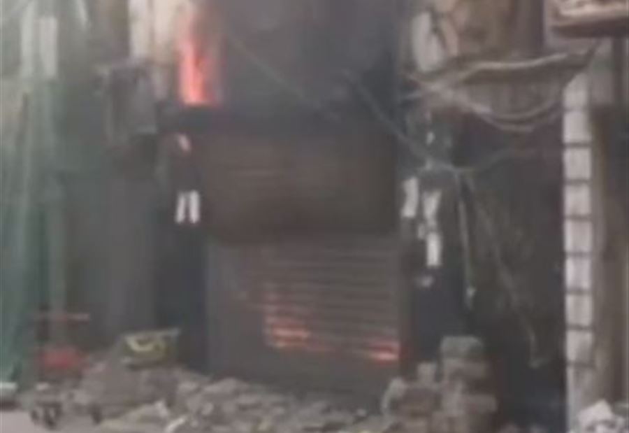 بالفيديو: حريقٌ كبير في الأشرفية 