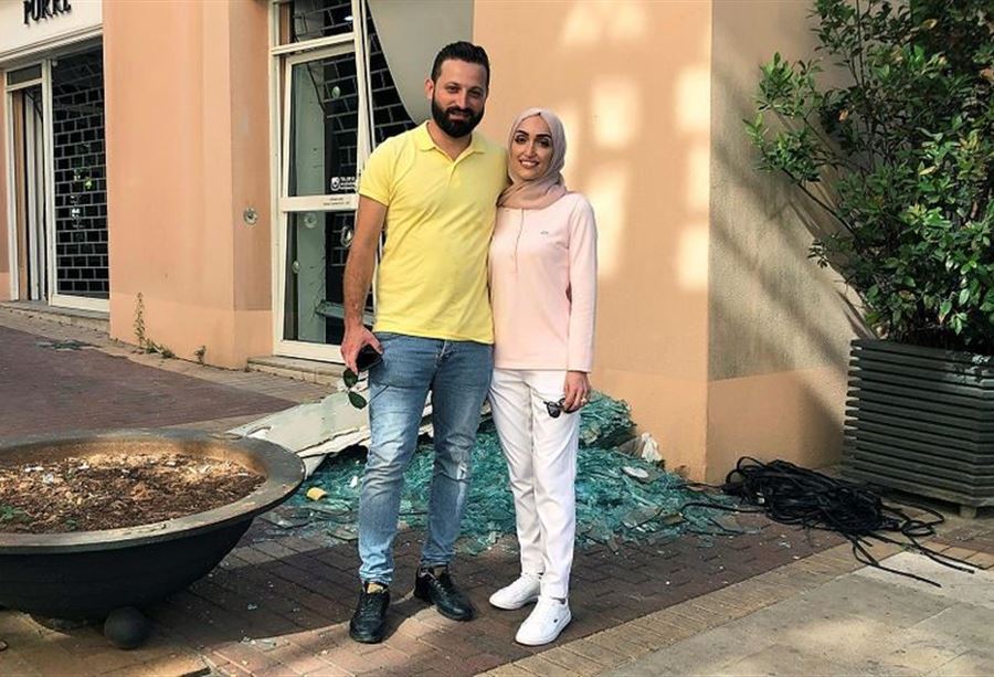 عروس بيروت تكشف "ما حدث بعد الإنفجار" عروس بيروت تكشف "ما حدث بعد الإنفجار"