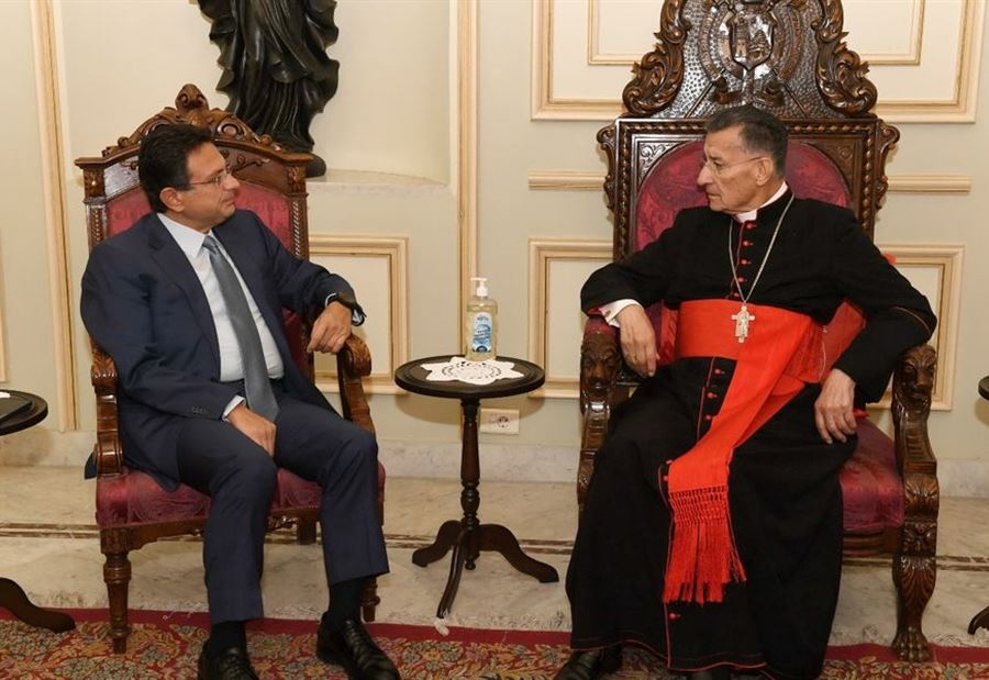 الخازن اتصل بالراعي مهنئاً بعيد البشارة