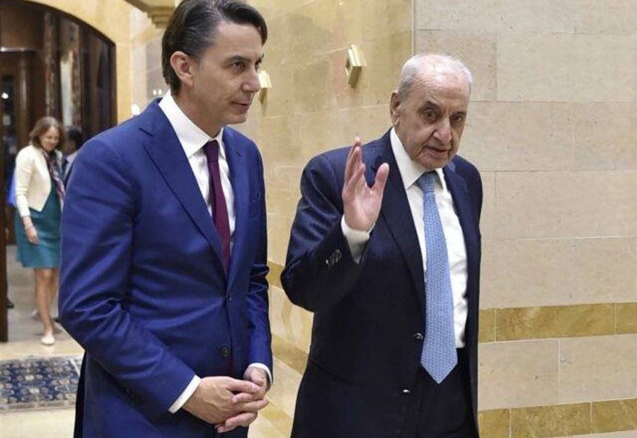 لبنان يرفض مقترحاً أميركياً جديداً... وبري يرد على نتنياهو: لا يعرف مع من يتعامل لبنان يرفض مقترحاً أميركياً جديداً... وبري يرد على نتنياهو: لا يعرف مع من يتعامل