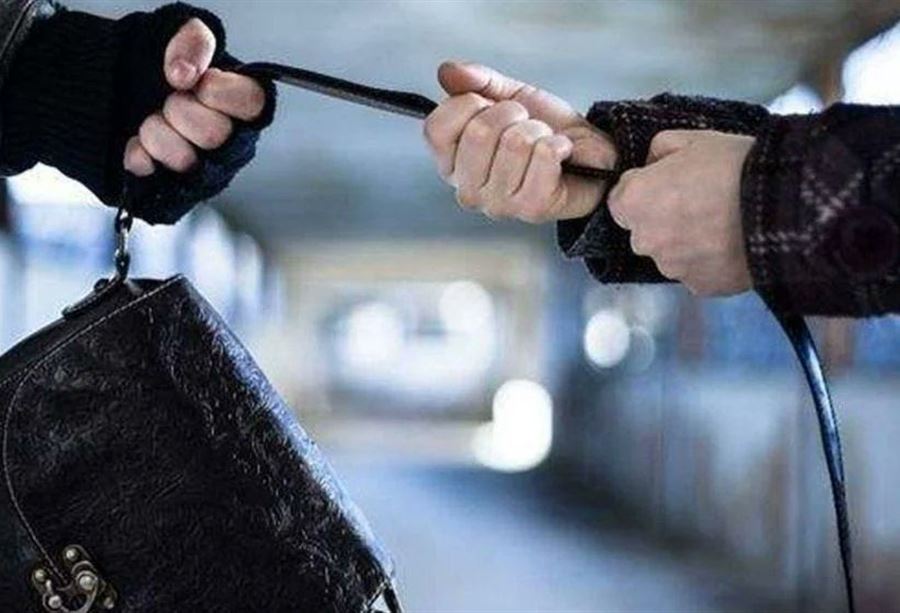 حاول نشل حقيبة إحدى السيّدات... لكنه لم يتمكن من تنفيذ عمليته 