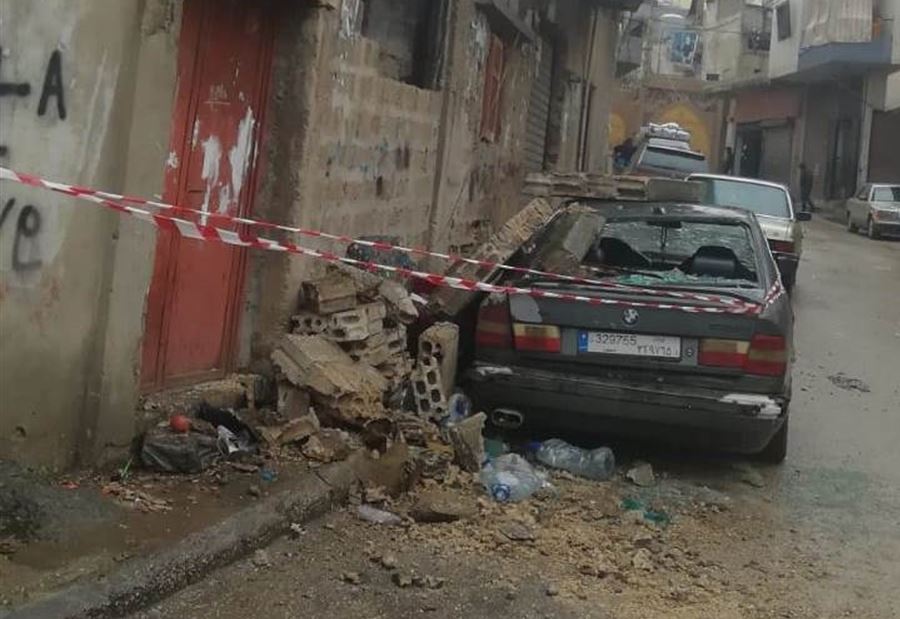 انهيار جزء من سقف منزل في ببنين جراء الأمطار