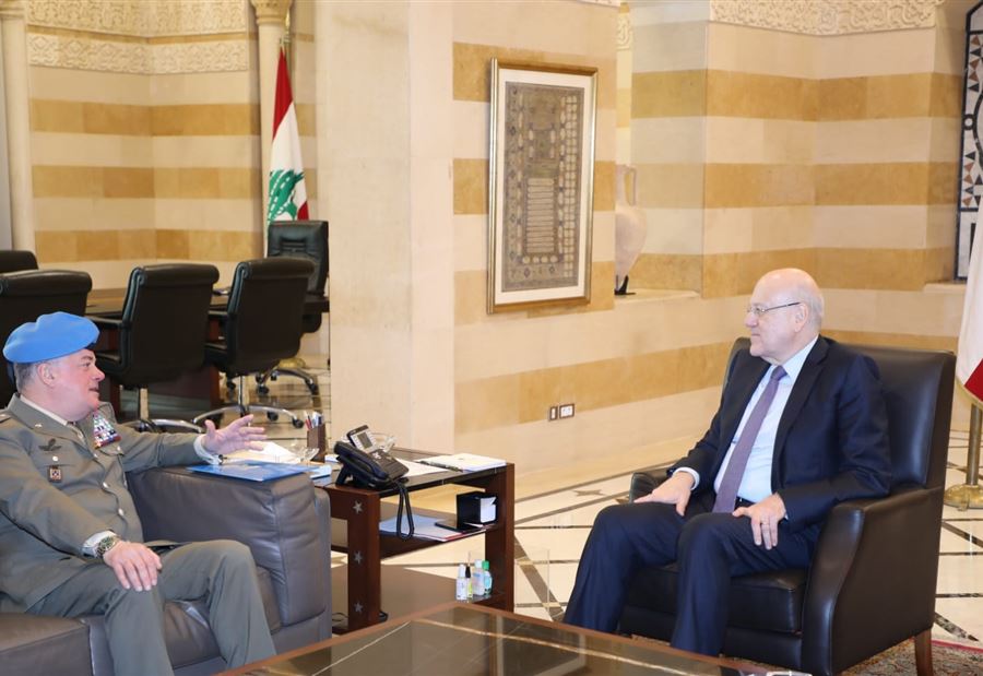 سلسلة لقاءات لـ ميقاتي 