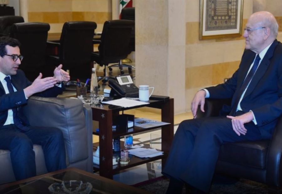 خلال لقائه ميقاتي... سيجورنيه يتحدّث عن أولوية في الجنوب