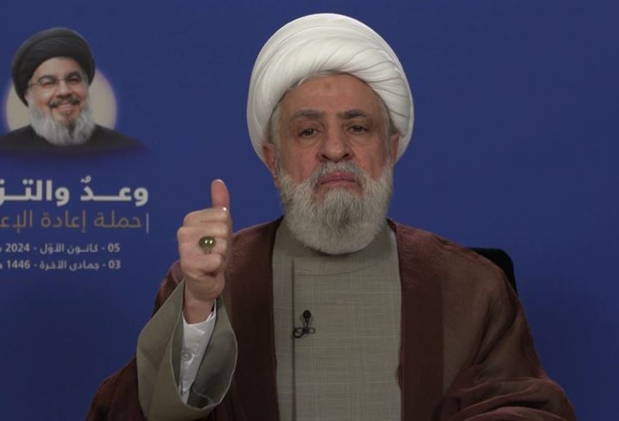قاسم يعلن التزامه بوعد نصرالله 