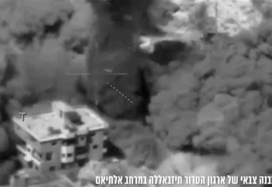 بالفيديو: اسرائيل تزعم استهداف مقرين تخزين أسلحة لحزب الله! بالفيديو: اسرائيل تزعم استهداف مقرين تخزين أسلحة لحزب الله!
