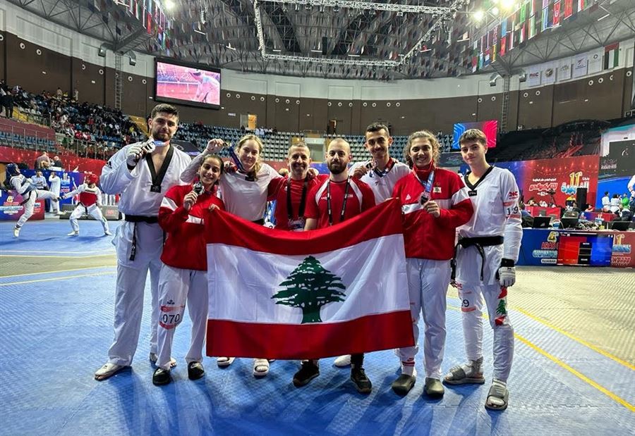 5 ميداليات... إنجاز خارجي جديد للبنان!
