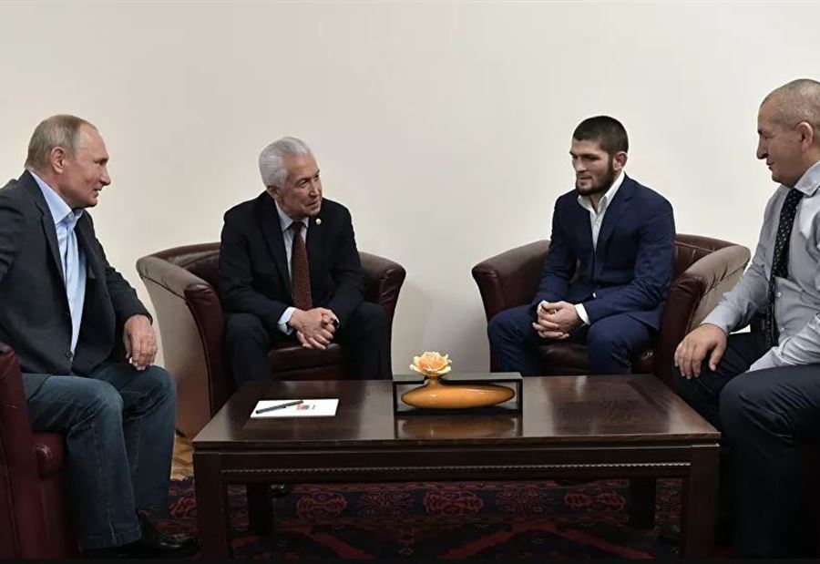 اقتراب خطر كورونا من حبيب نورمحمدوف