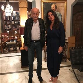 "لقاء ودي وصريح" جمع جنبلاط وسكاف