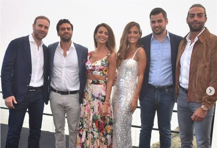 صور جديدة لطوني فرنجية مع خطيبته لين 