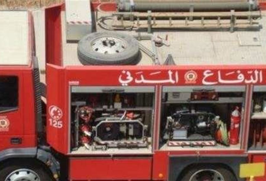 بالصور: حريق شقة في النيو روضة