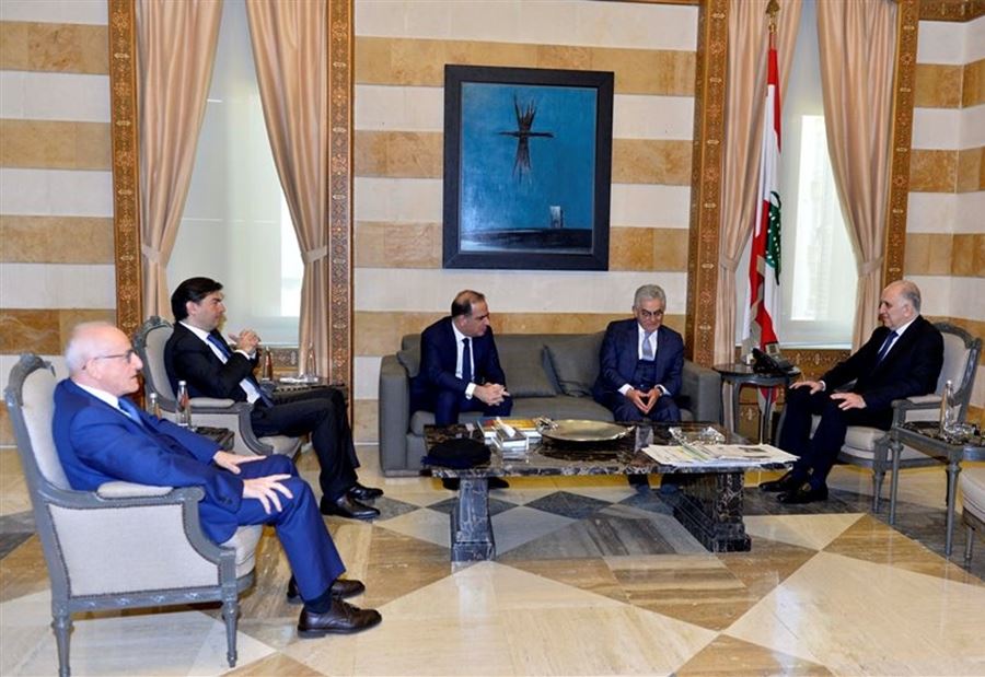 فهمي بحث مع صفير "أمن المصارف"