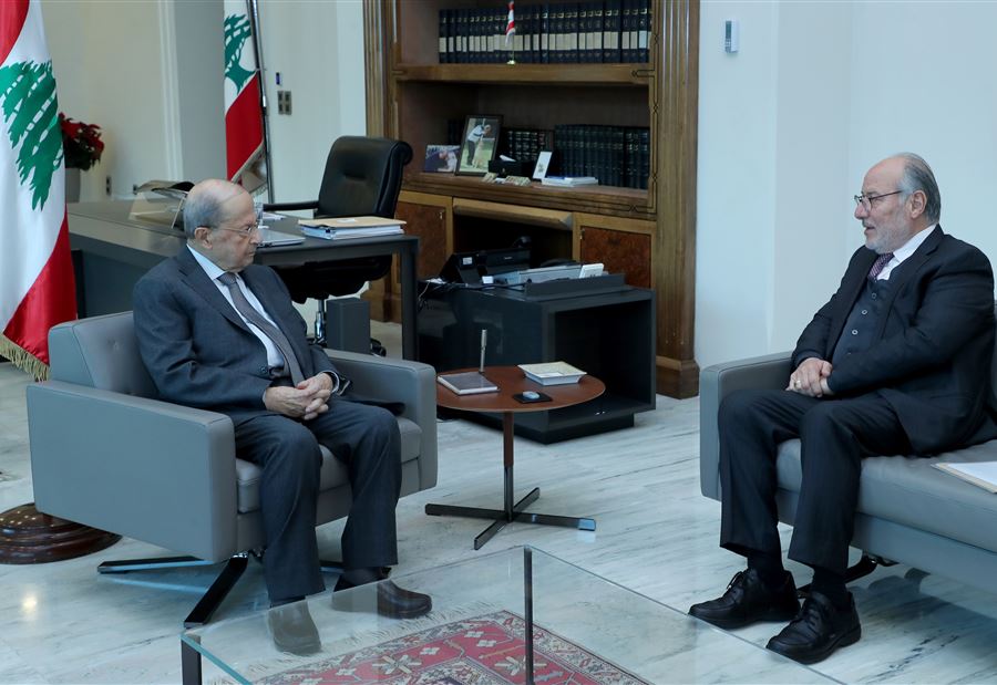 لقاءٌ بين عون والحلبي... ومناشدة للأخير! 
