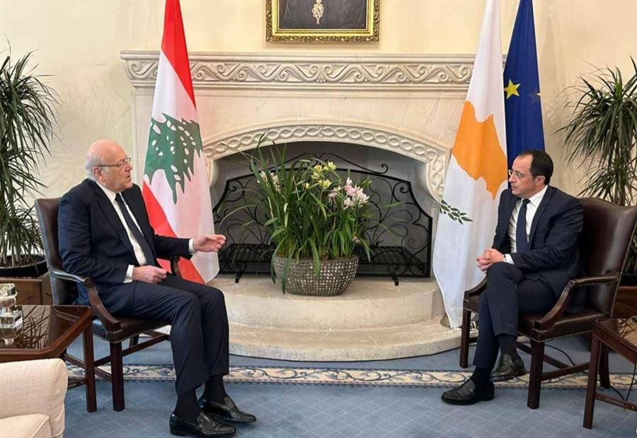 ميقاتي للرئيس القبرصي: نحن بلدان متقاربان ويجمعنا الكثير