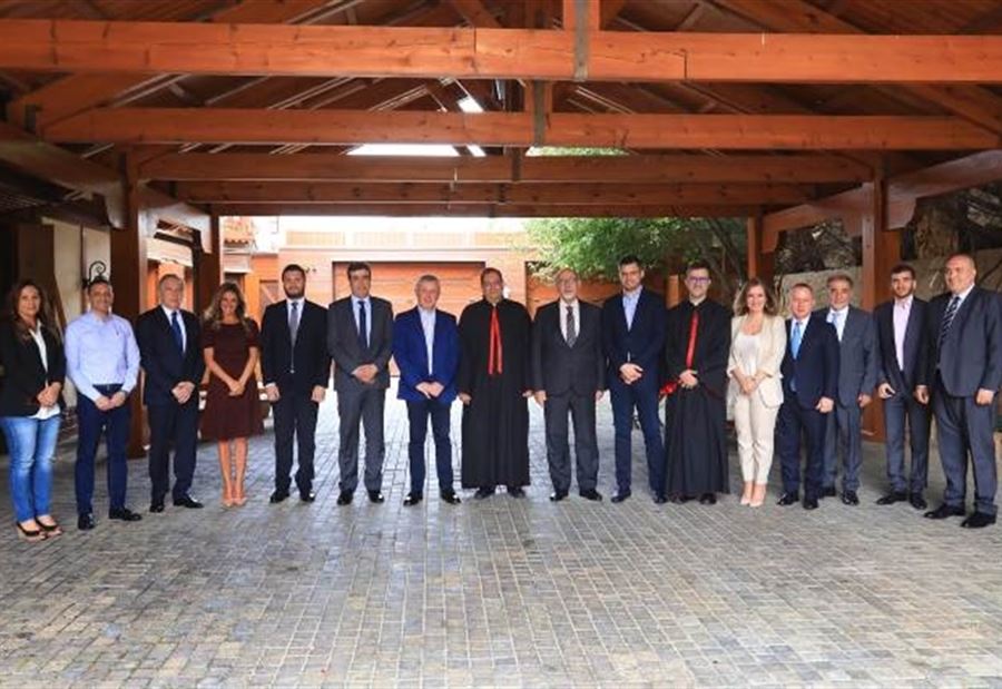 فرنجية وعقيلته بحثا تطوير السياحة الريفية