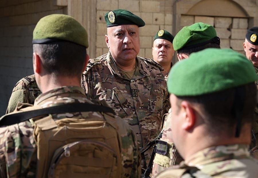 بالصور: قائد الجيش بالنيابة يتفقّد بلدات الجنوب!