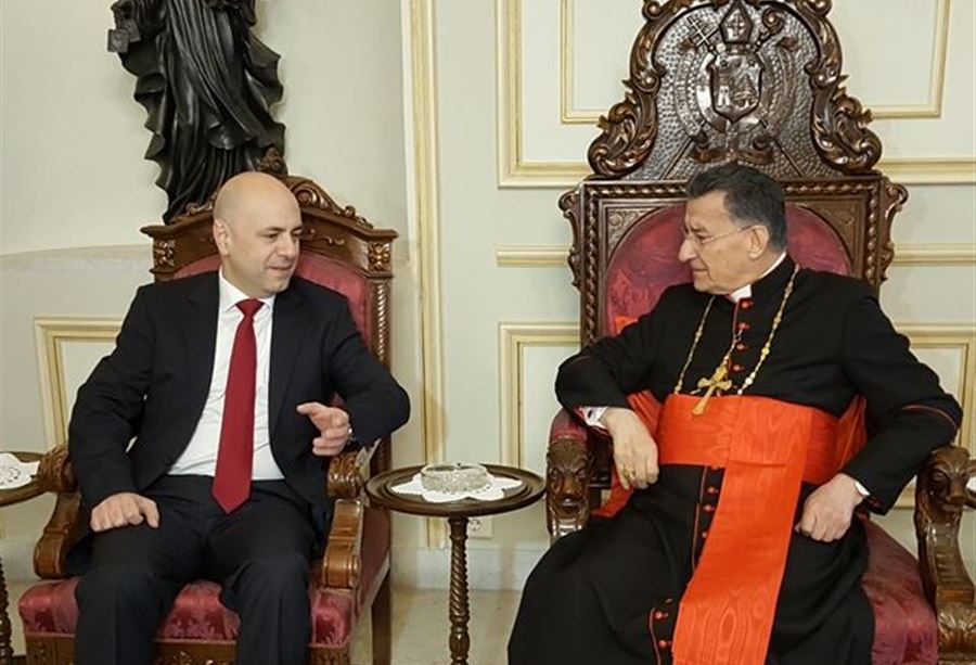 حاصباني من بكركي: نحن أول من طالب بحكومة مصغرة حاصباني من بكركي: نحن أول من طالب بحكومة مصغرة