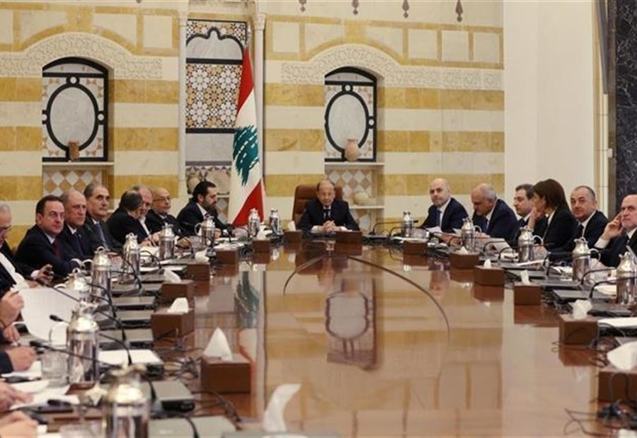 جلسة لمجلس الوزراء في بعبدا 
