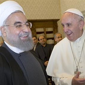 البابا لم يطلب من روحاني الضغط على حزب الله البابا لم يطلب من روحاني الضغط على حزب الله
