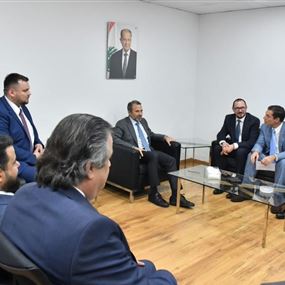 باسيل عرض ووفد بولوني العلاقات ومجالات التعاون