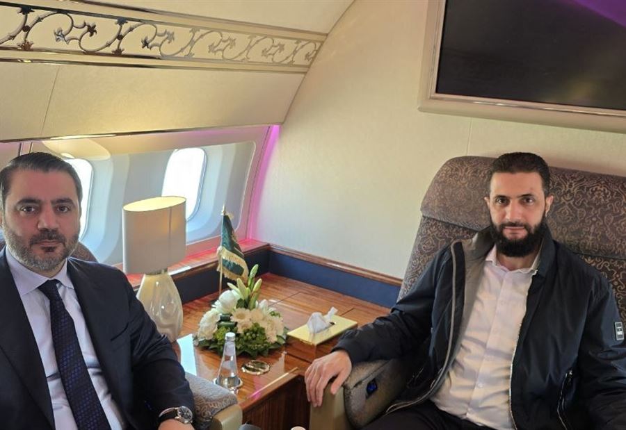 أول محطة بعد توليه الرئاسة... الشرع إلى السعودية! (صورة) أول محطة بعد توليه الرئاسة... الشرع إلى السعودية! (صورة)