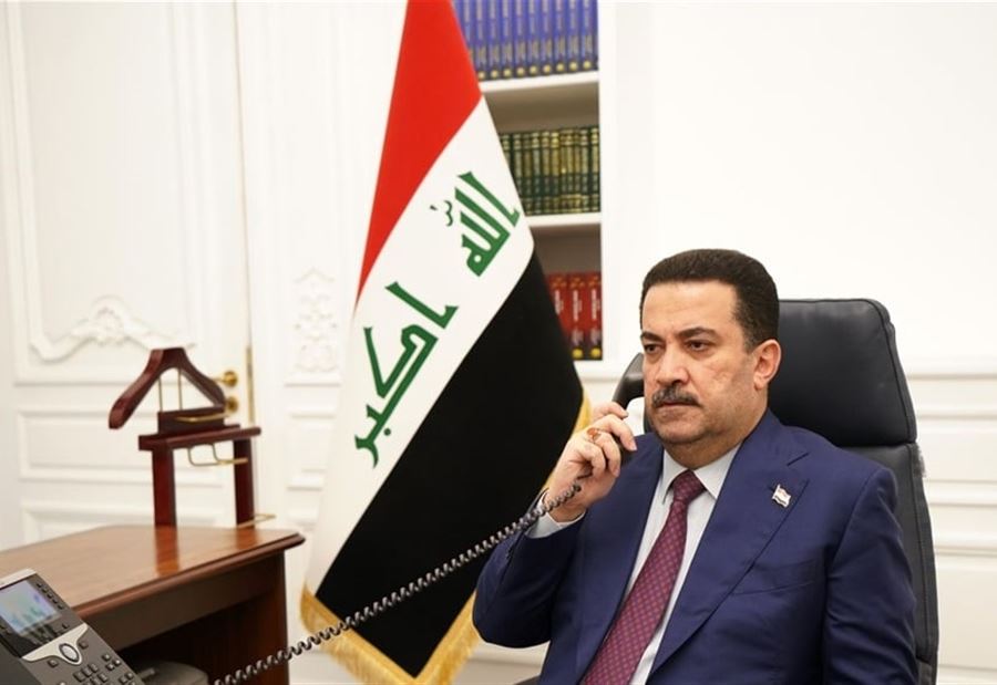 "العراق يدعم كل ما من شأنه أن يوقف الحرب"... إتصالٌ من السوداني إلى بري!