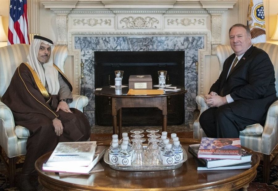 بومبيو: نعمل مع السعودية على مواجهة سلوك إيران 