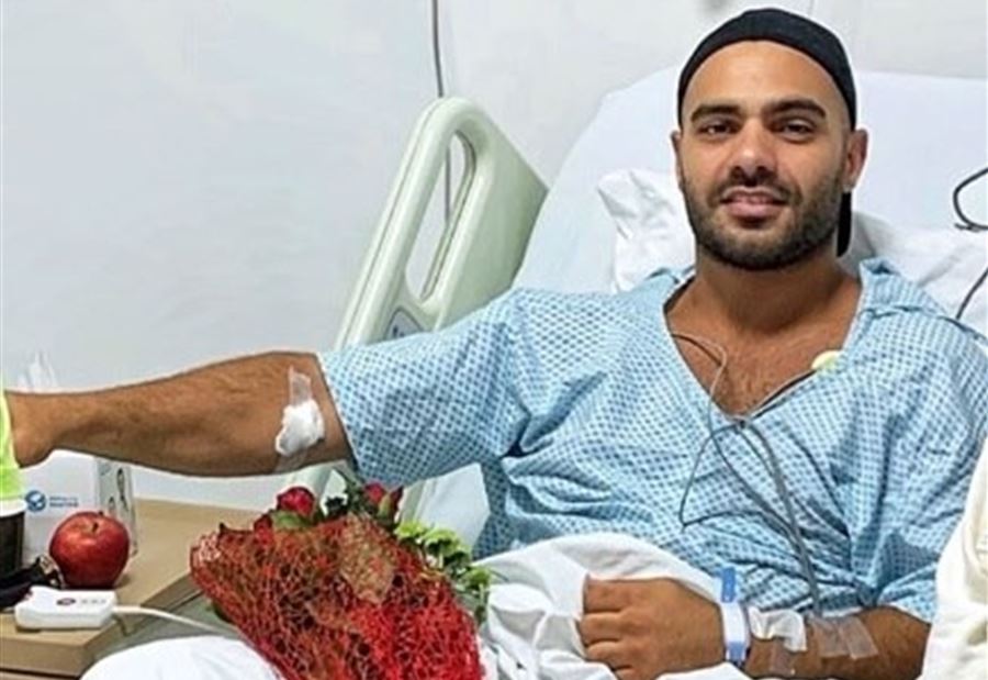 بالصورة: بعد مشاركته في التظاهرات.. جوزيف عطية في المستشفى  بالصورة: بعد مشاركته في التظاهرات.. جوزيف عطية في المستشفى