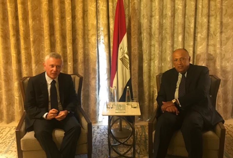 لقاء بين شكري وفرنجية 