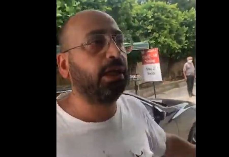 بالفيديو: الإعتداء على الناشط شربل القاعي في البترون 