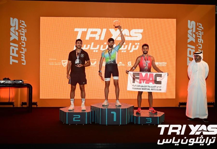 إنجازٌ لبناني في سباق ابو ظبي للترياتلون!