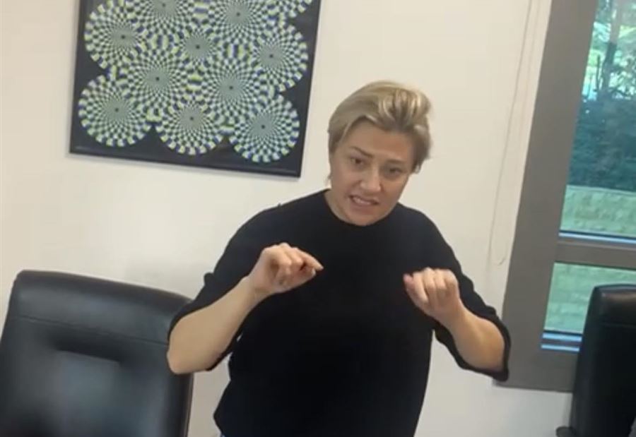 في أول ظهور بعد الإفراج عنها... أمل شعبان: لا يصح إلا الصحيح! (فيديو) 