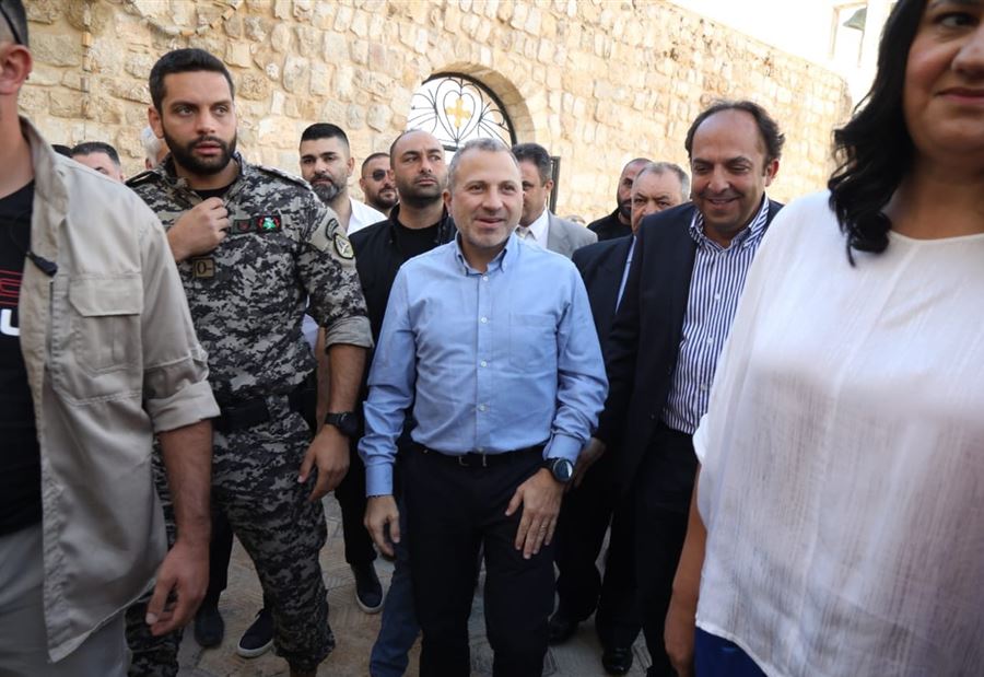بالصور: جولةٌ لِـ باسيل في بعلبك