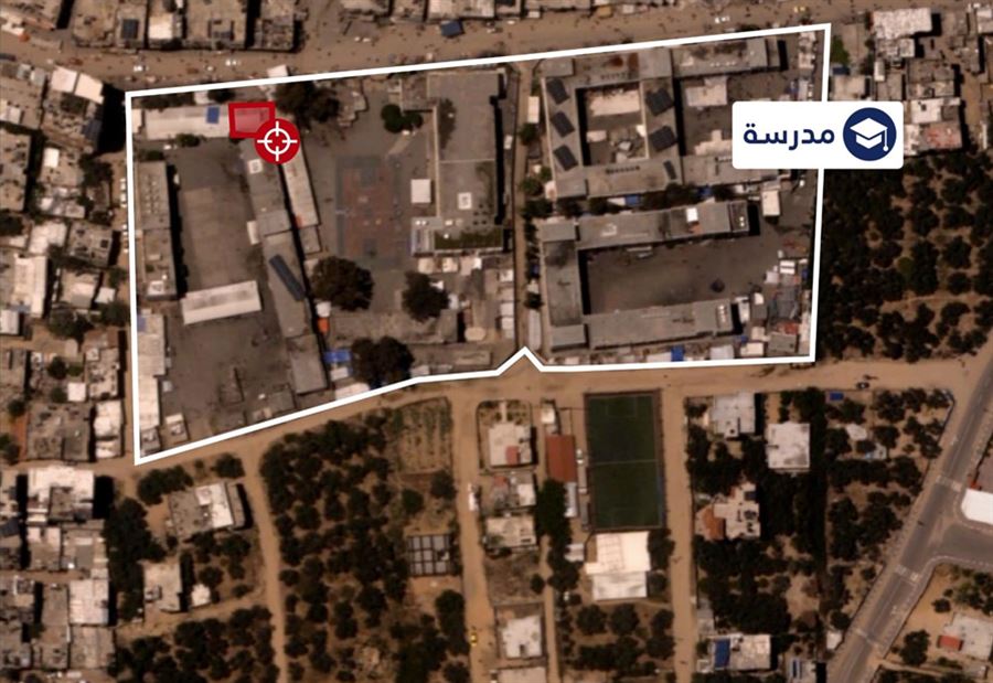 بِشكل دقيق... الجيش الاسرائيلي "يزعم" استهداف غرفة قتال في مدرسة للأونروا