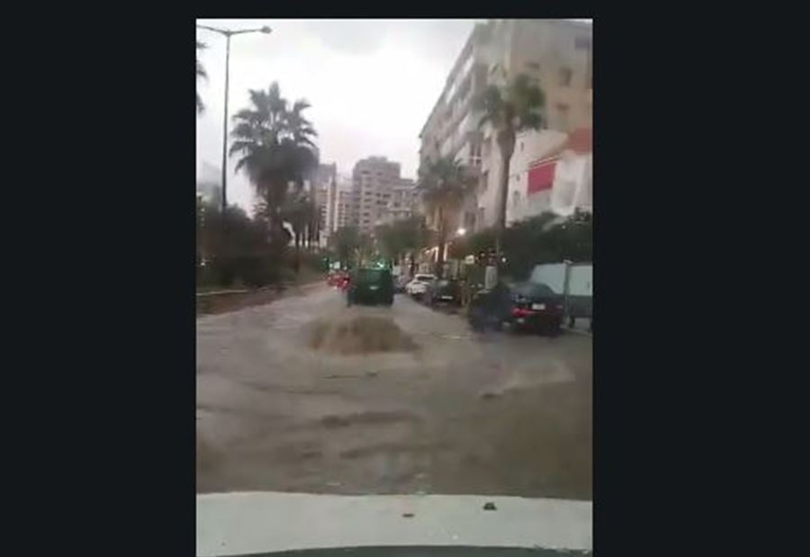 بالفيديو والصور: لبنان يغرق... وصار في بحر بـ"بعلبك"